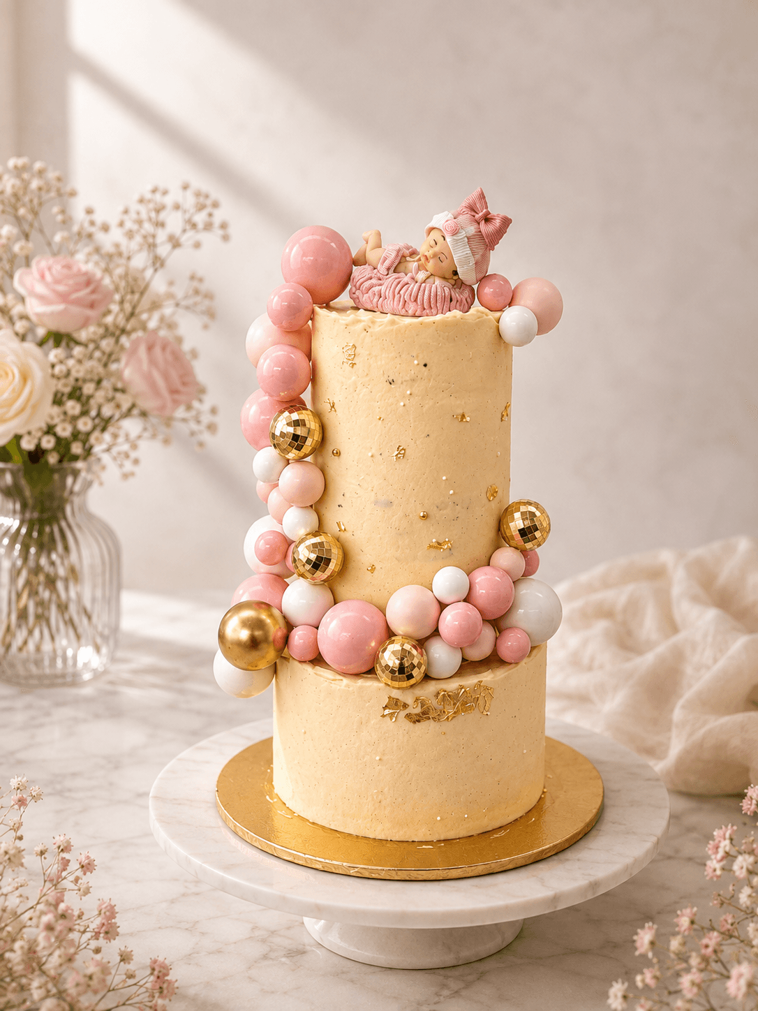 A Petite थियोरी celebration cake